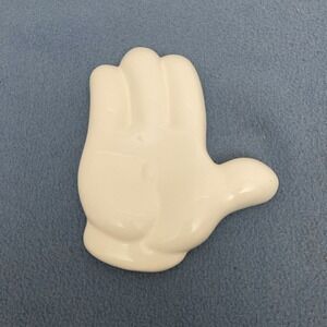 Disney SKL Mickey Mouse White Glove Soap Dish